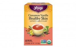 Yogi Cinnamon Vanilla Healthy Skin Tea  Box  16 pcs